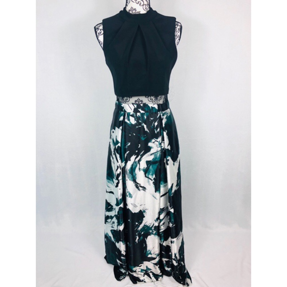 Betsy Adam long prom dress size 8